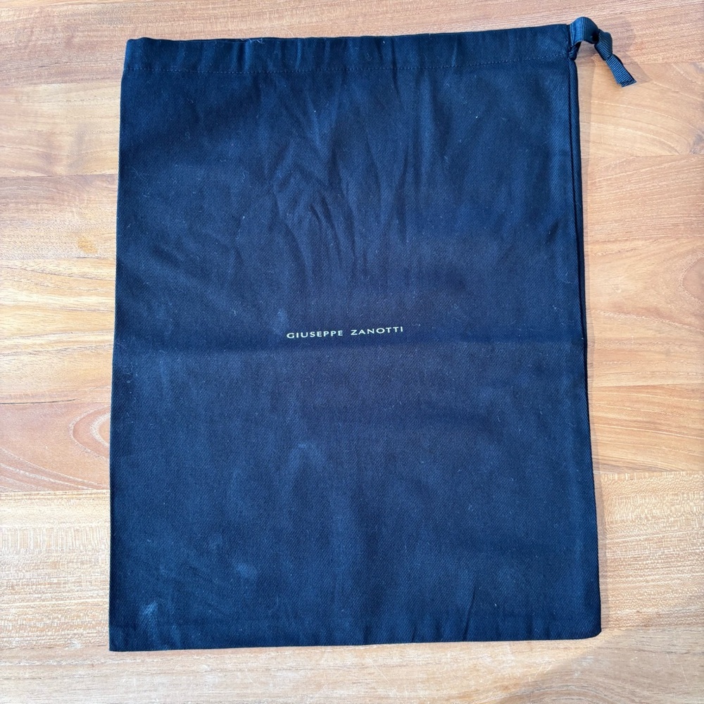 Giuseppe Zanotti Black Fabric Bag